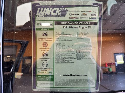 Used 2021 Nissan Rogue SV image 36