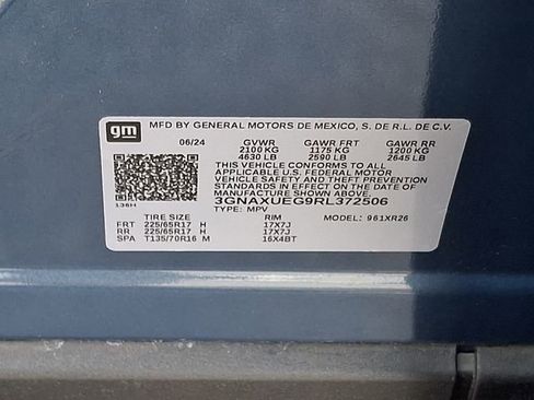 Certified 2024 Chevrolet Equinox LT w/ LPO, Floor Liner Package image 29