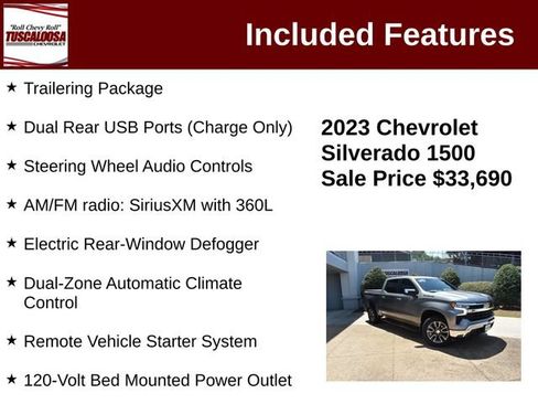 Certified 2023 Chevrolet Silverado 1500 LT AWD/4WD image 12