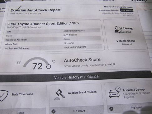 Used 2003 Toyota 4Runner Sport AWD/4WD image 21