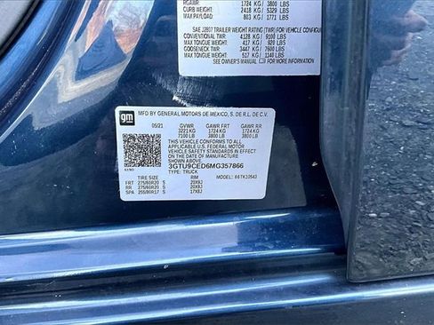 Used 2021 GMC Sierra 1500 Elevation w/ X31 Off-Road Package image 26