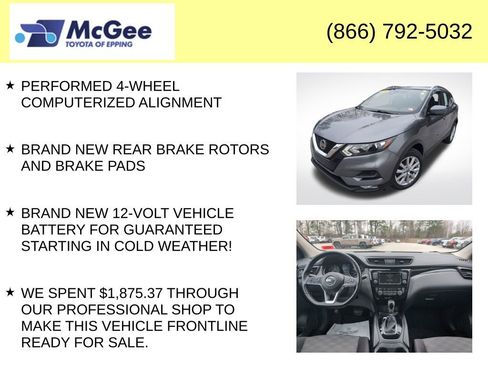 Used 2020 Nissan Rogue Sport SV w/ All-Weather Package AWD/4WD image 8