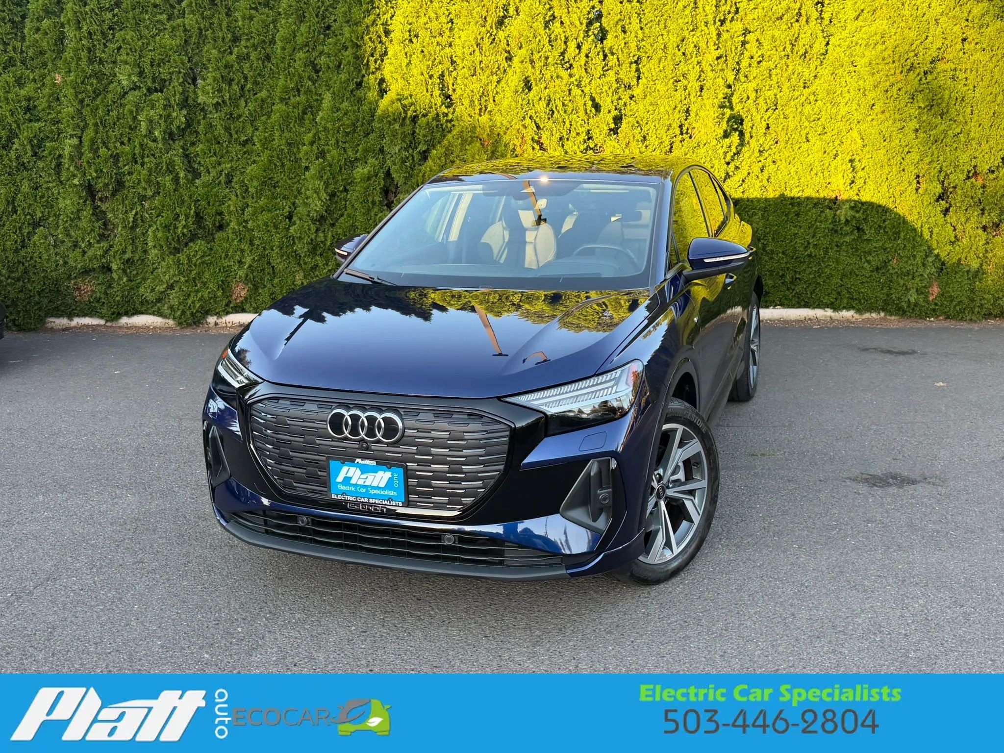 Used 2023 Audi Q4 e-tron Prestige w/ Black Optic Package AWD/4WD image 1