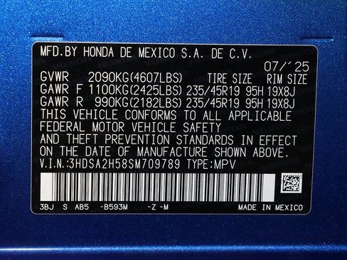 Certified 2025 Acura ADX A-Spec image 39