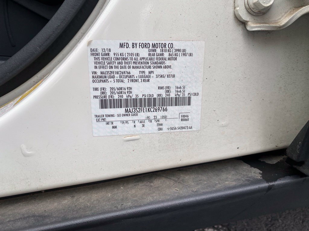 Used 2019 Ford EcoSport S FWD image 15