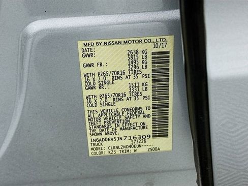 Used 2018 Nissan Frontier SV image 30