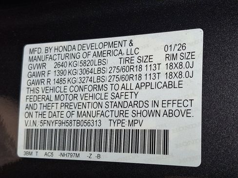 New 2026 Honda Passport TrailSport image 16