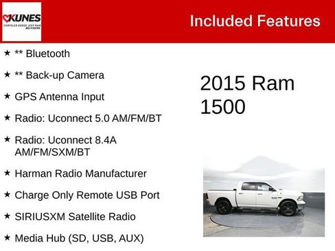 Used 2015 RAM 1500 Big Horn image 2