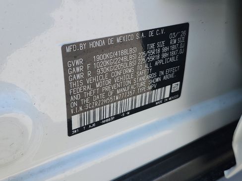 New 2026 Honda HR-V Sport image 17