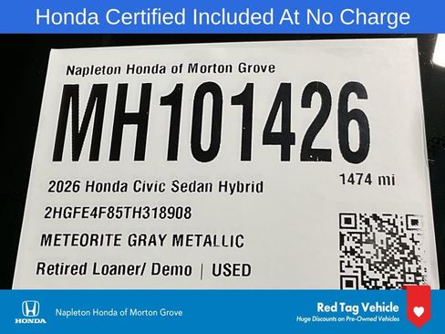 Certified 2026 Honda Civic Sport image 36
