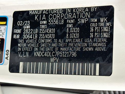 Used 2023 Kia EV6 GT-Line w/ GT-Line Suede Seat Package AWD/4WD image 12