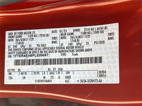 Used 2023 Ford Ranger XLT w/ Equipment Group 301A Mid image 28