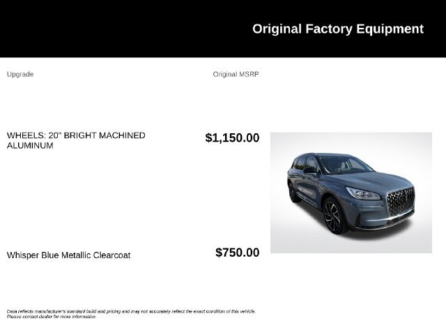 Used 2023 Lincoln Corsair Reserve AWD/4WD image 9