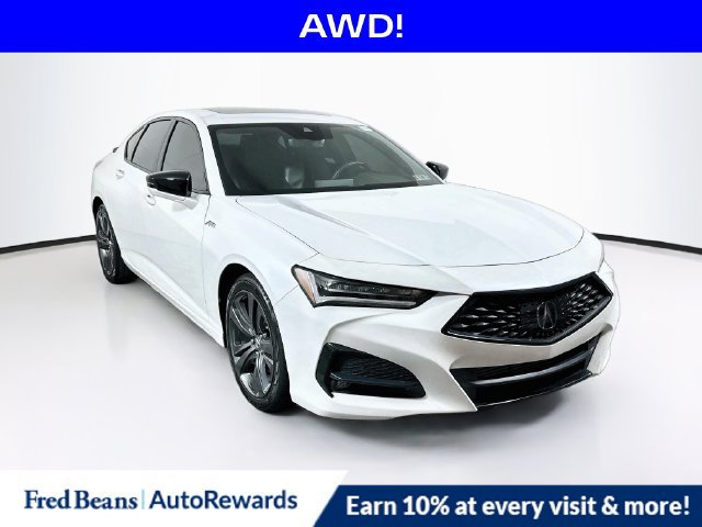 Used 2023 Acura TLX w/ A-SPEC Package AWD/4WD image 1