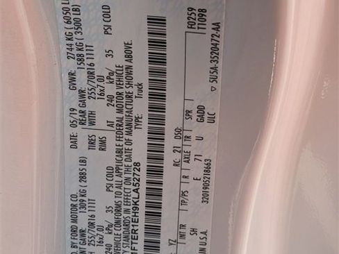 Used 2019 Ford Ranger XL w/ Equipment Group 101A Mid image 37