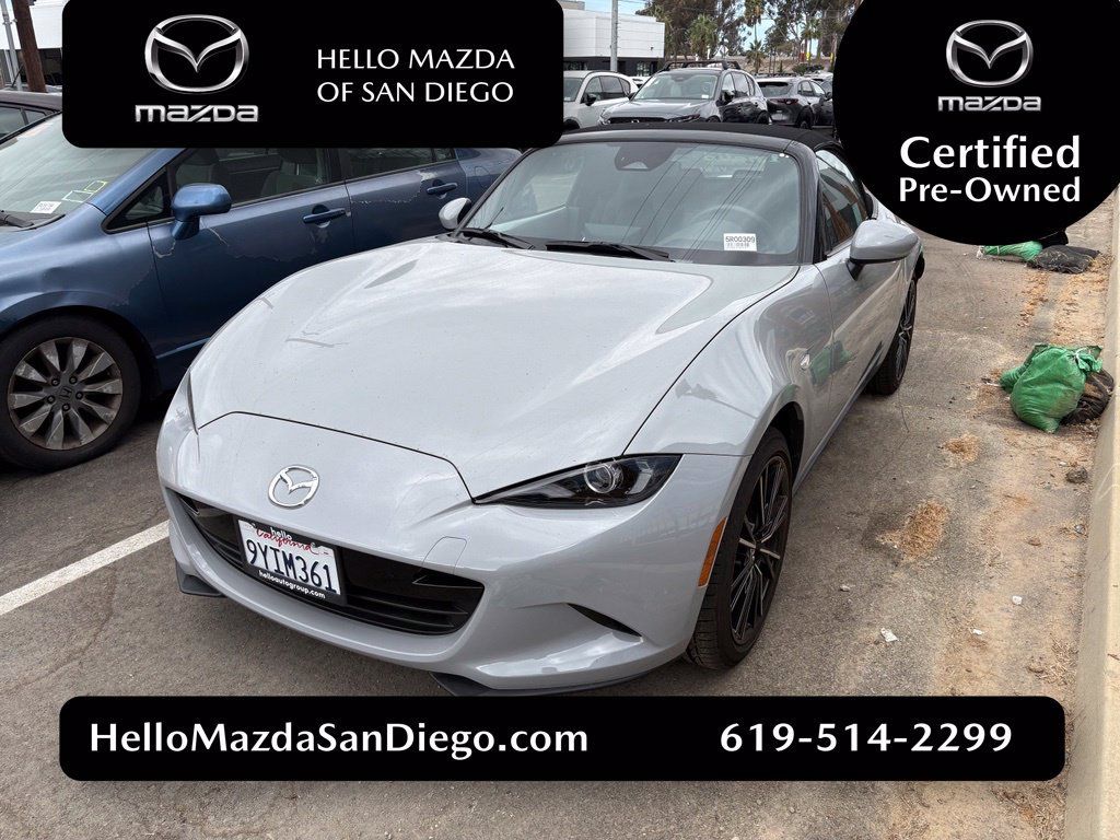 Used 2025 MAZDA MX-5 Miata Grand Touring w/ Weather Package RWD image 1
