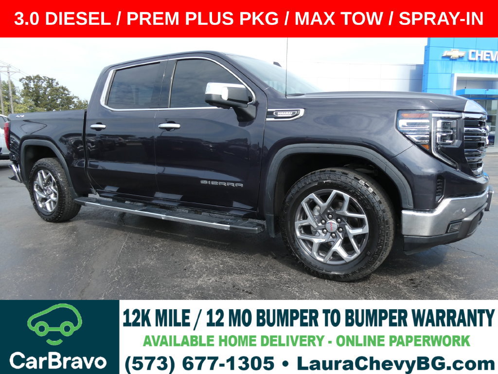 Certified 2022 GMC Sierra 1500 SLT w/ SLT Premium Plus Package AWD/4WD image 1