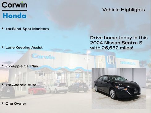 Used 2024 Nissan Sentra S image 6