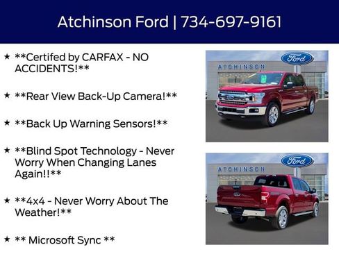 Used 2019 Ford F150 XLT w/ Equipment Group 302A Luxury AWD/4WD image 4