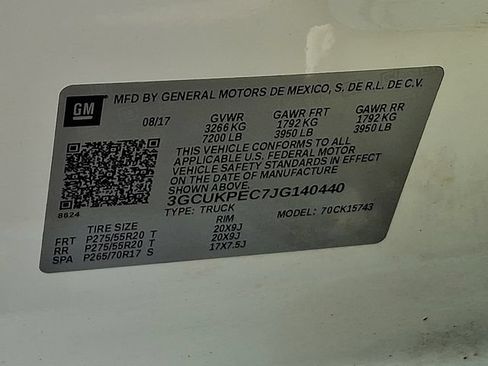 Used 2018 Chevrolet Silverado 1500 Custom w/ Trailering Package AWD/4WD image 28