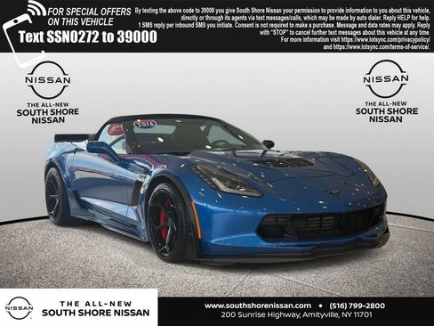 Used 2016 Chevrolet Corvette Z06 w/ Z07 Performance Package RWD image 1