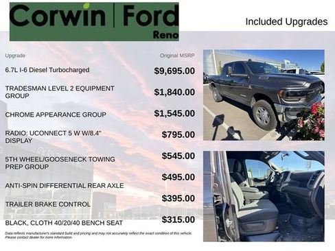 Used 2022 RAM 2500 Tradesman AWD/4WD image 3