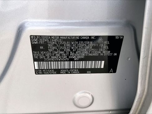 Used 2015 Toyota RAV4 Limited w/ Technology Package FWD image 35