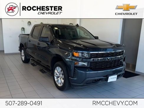 Used 2021 Chevrolet Silverado 1500 Custom w/ LPO, Dark Essentials Package RWD image 1