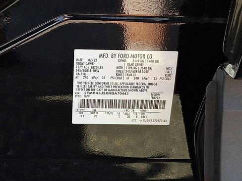 Certified 2022 Ford Edge SEL w/ Convenience Package image 28