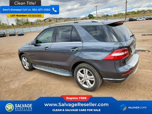 Used 2012 Mercedes-Benz ML 350 BlueTEC 4MATIC image 3