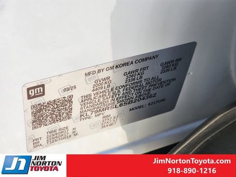 Used 2025 Chevrolet TrailBlazer LT AWD/4WD image 32