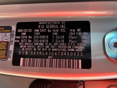 New 2026 Kia Sorento S FWD image 26