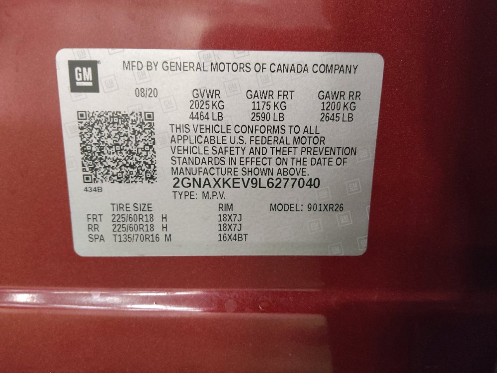 Used 2020 Chevrolet Equinox LT FWD image 33