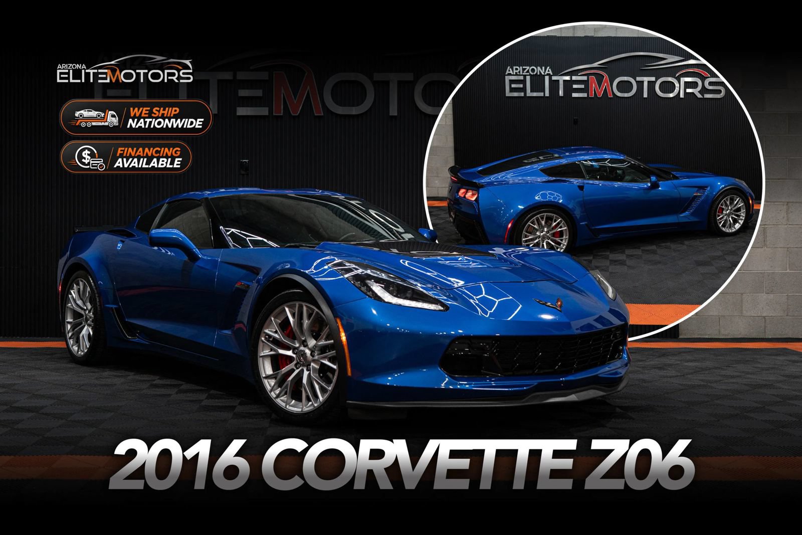 Used 2016 Chevrolet Corvette Z06 w/ 3LZ Preferred Equipment Group RWD image 1