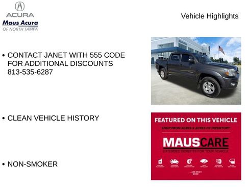 Used 2011 Toyota Tacoma PreRunner w/ SR5 Pkg #2 image 8