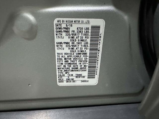 Used 2019 Nissan Rogue SV AWD/4WD image 33