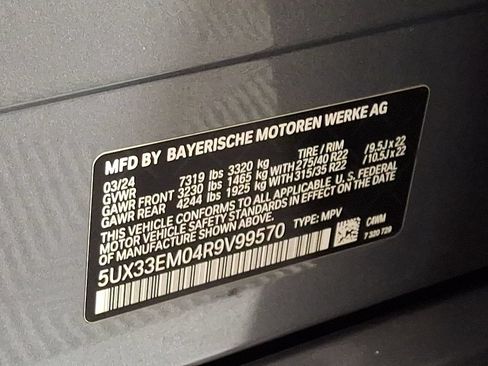 Certified 2024 BMW X7 M60i w/ Executive Package AWD/4WD image 28