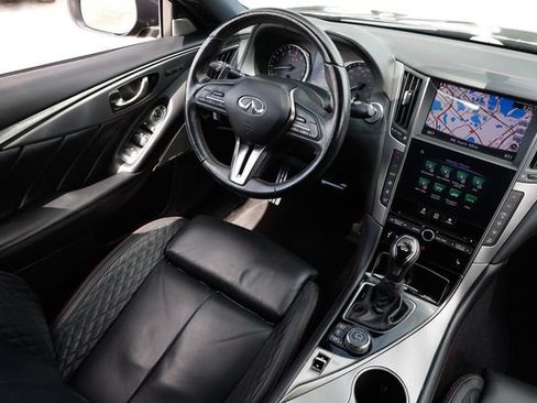 Used 2018 INFINITI Q50 Red Sport 400 w/ Sensory Package (Sport) RWD image 24
