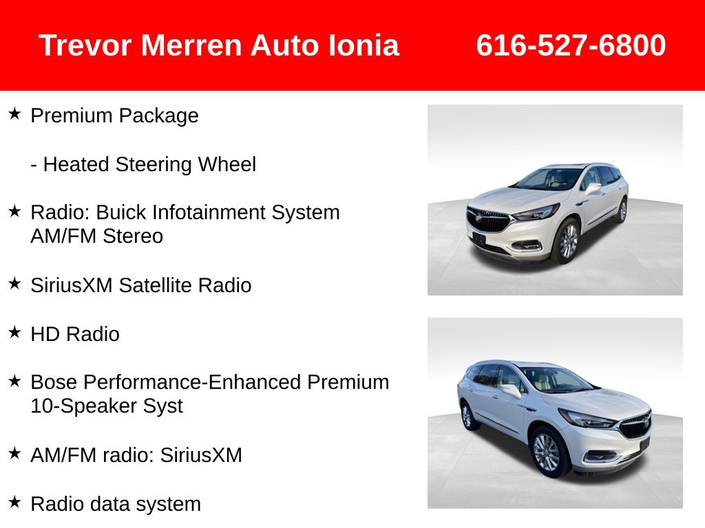 Used 2018 Buick Enclave Premium w/ Experience Buick Package AWD/4WD image 37