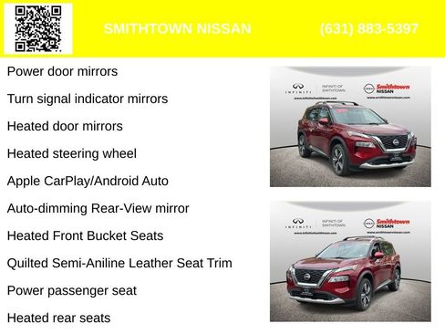 Used 2022 Nissan Rogue Platinum w/ Head-Up Display Package AWD/4WD image 8