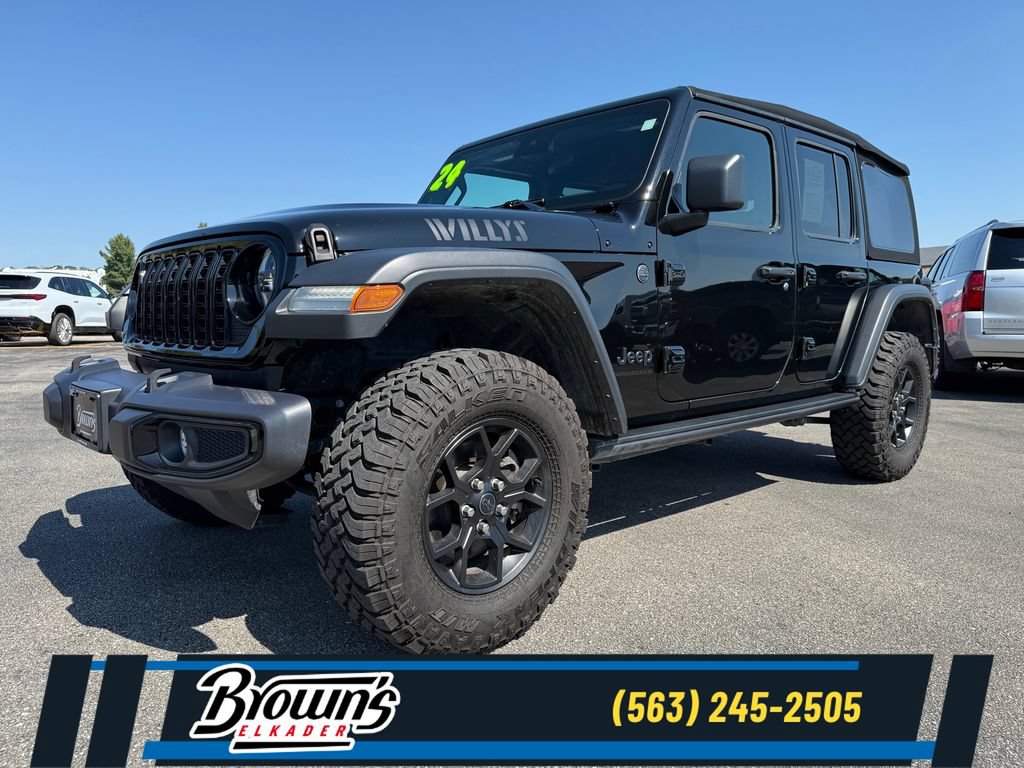 Used 2024 Jeep Wrangler Unlimited Sport AWD/4WD image 1