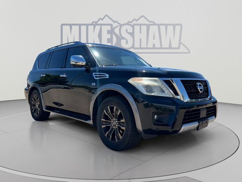 Used 2017 Nissan Armada Platinum w/ Captain Seat Package AWD/4WD image 7