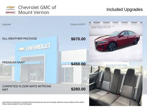 Used 2025 Nissan Sentra SV w/ All-Weather Package FWD image 6