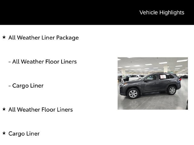 Used 2020 Toyota RAV4 LE w/ All Weather Liner Package FWD image 7