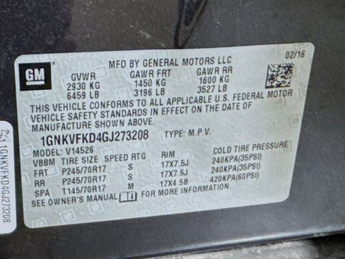 Used 2016 Chevrolet Traverse LS image 39