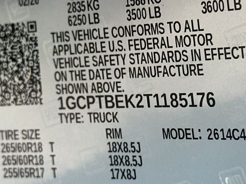 New 2026 Chevrolet Colorado W/T w/ WT Custom Package image 32