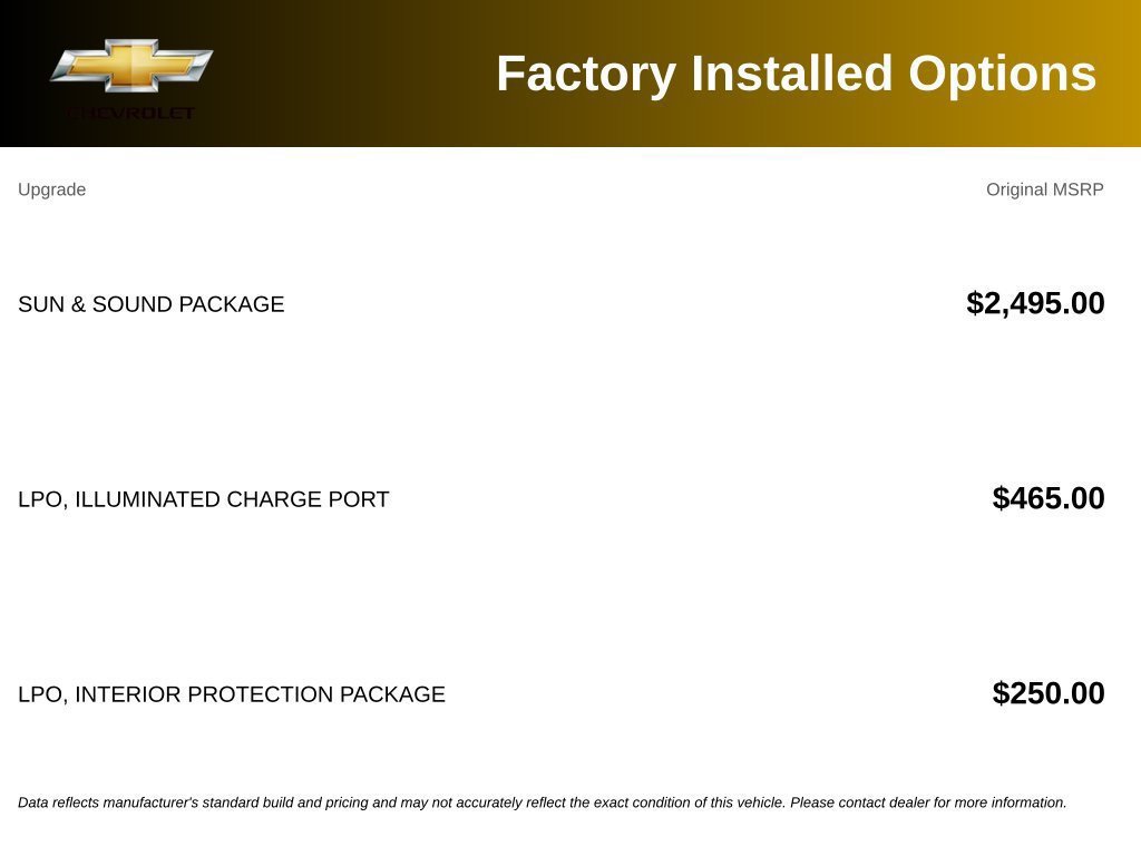 Used 2023 Chevrolet Bolt EUV Premier w/ Sun & Sound Package FWD image 3