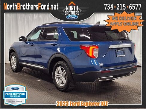Certified 2023 Ford Explorer XLT w/ Equipment Group 202A image 2