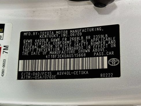 Used 2010 Toyota Camry SE FWD image 37
