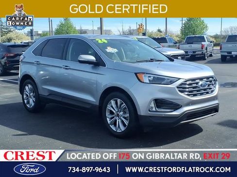 Certified 2024 Ford Edge Titanium AWD/4WD image 1